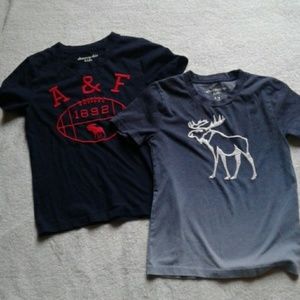 2 boys abercrombie shirts
